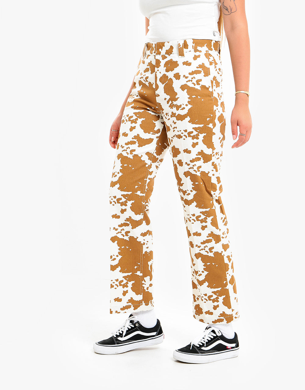 Fashion Men Cow Print Cargo Pants Hollow Drop Crotch Hip Hop Party Long  Trousers | eBay